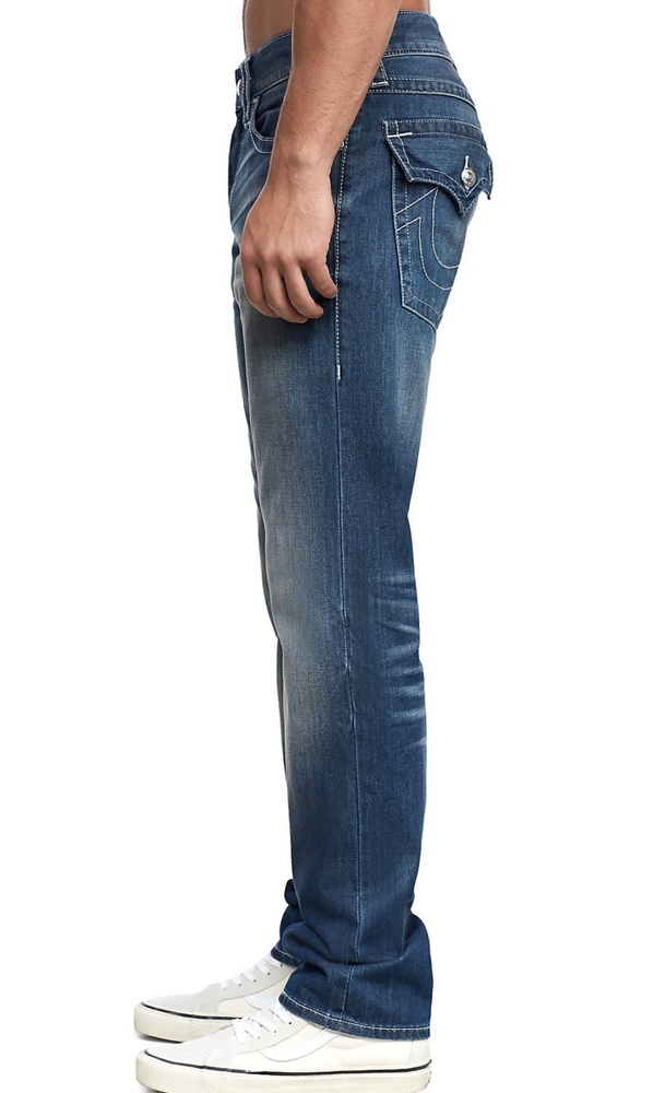 TRUE RELIGION MENS GENO SLIM JEAN W/ FLAP 101290